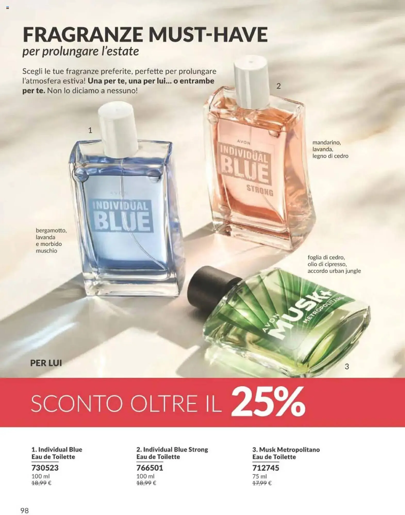 Volantino Avon da 1 settembre a 30 settembre di 2025 - Pagina del volantino 98