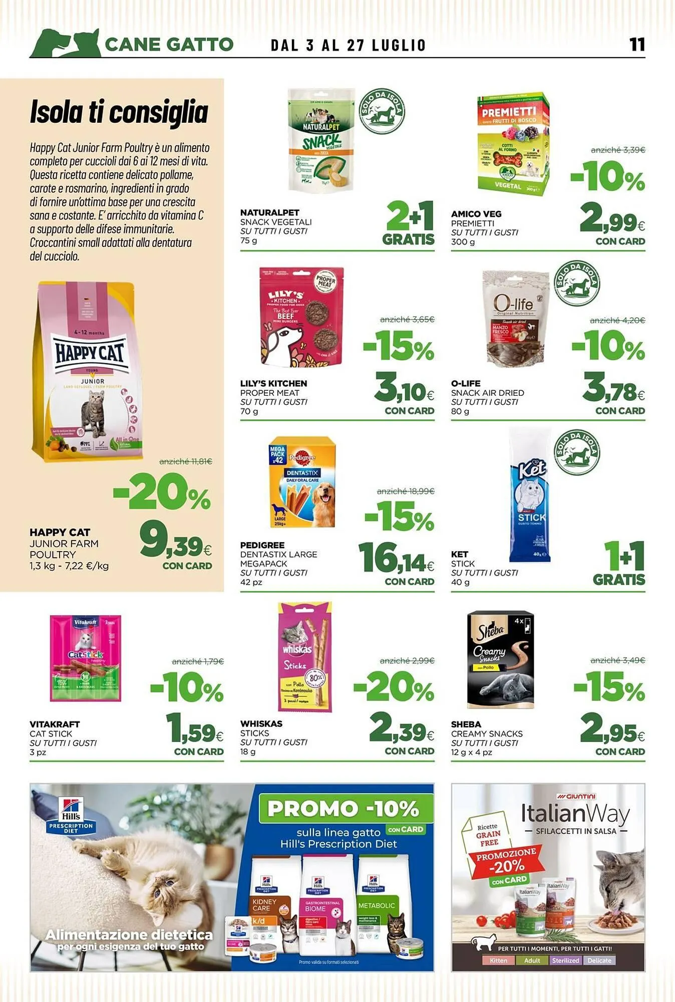 Volantino L´Isola dei Tesori da 3 luglio a 27 luglio di 2025 - Pagina del volantino 11