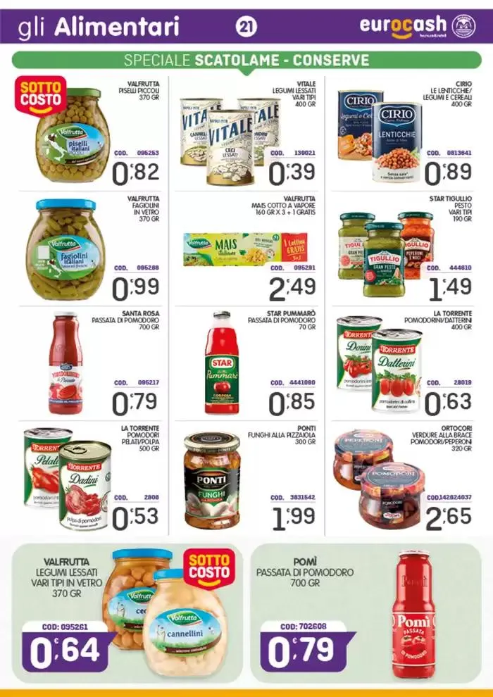 Volantino Eurocash da 10 marzo a 30 marzo di 2025 - Pagina del volantino 21