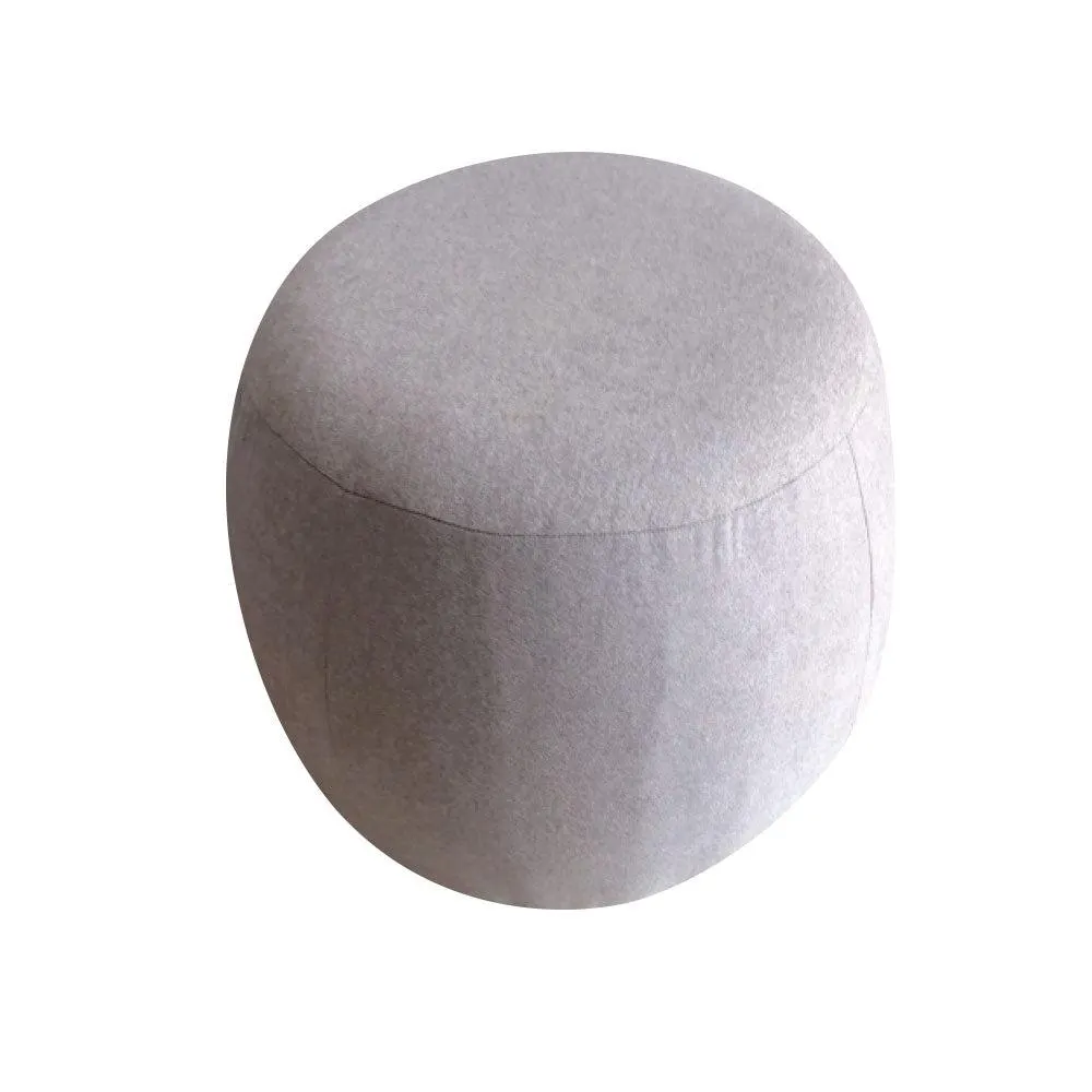 Pouf Linen Grigio Mirada