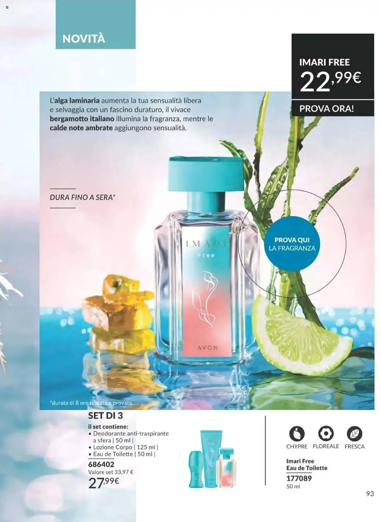 Volantino Avon da 1 aprile a 30 aprile di 2025 - Pagina del volantino 93