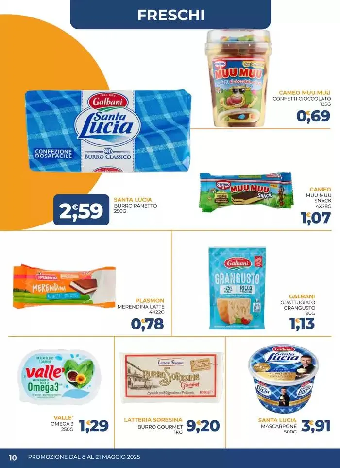 Promozione dal 8 al 21 maggio da 8 maggio a 21 maggio di 2025 - Pagina del volantino 10
