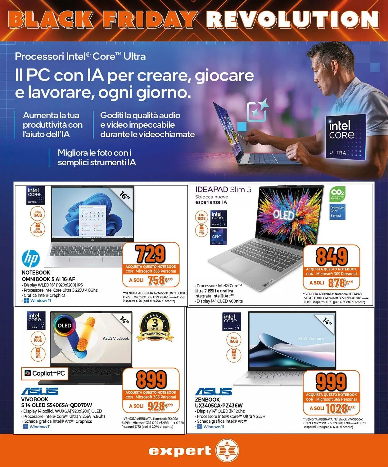 Expert Volantino attuale da 30 ottobre a 16 novembre di 2025 - Pagina del volantino 12