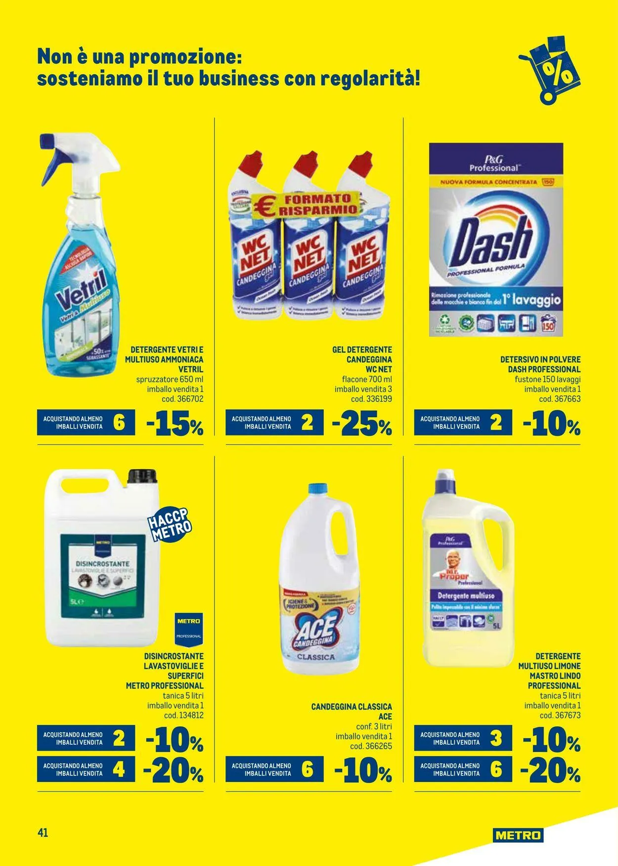 Metro Volantino attuale da 8 ottobre a 22 ottobre di 2025 - Pagina del volantino 41