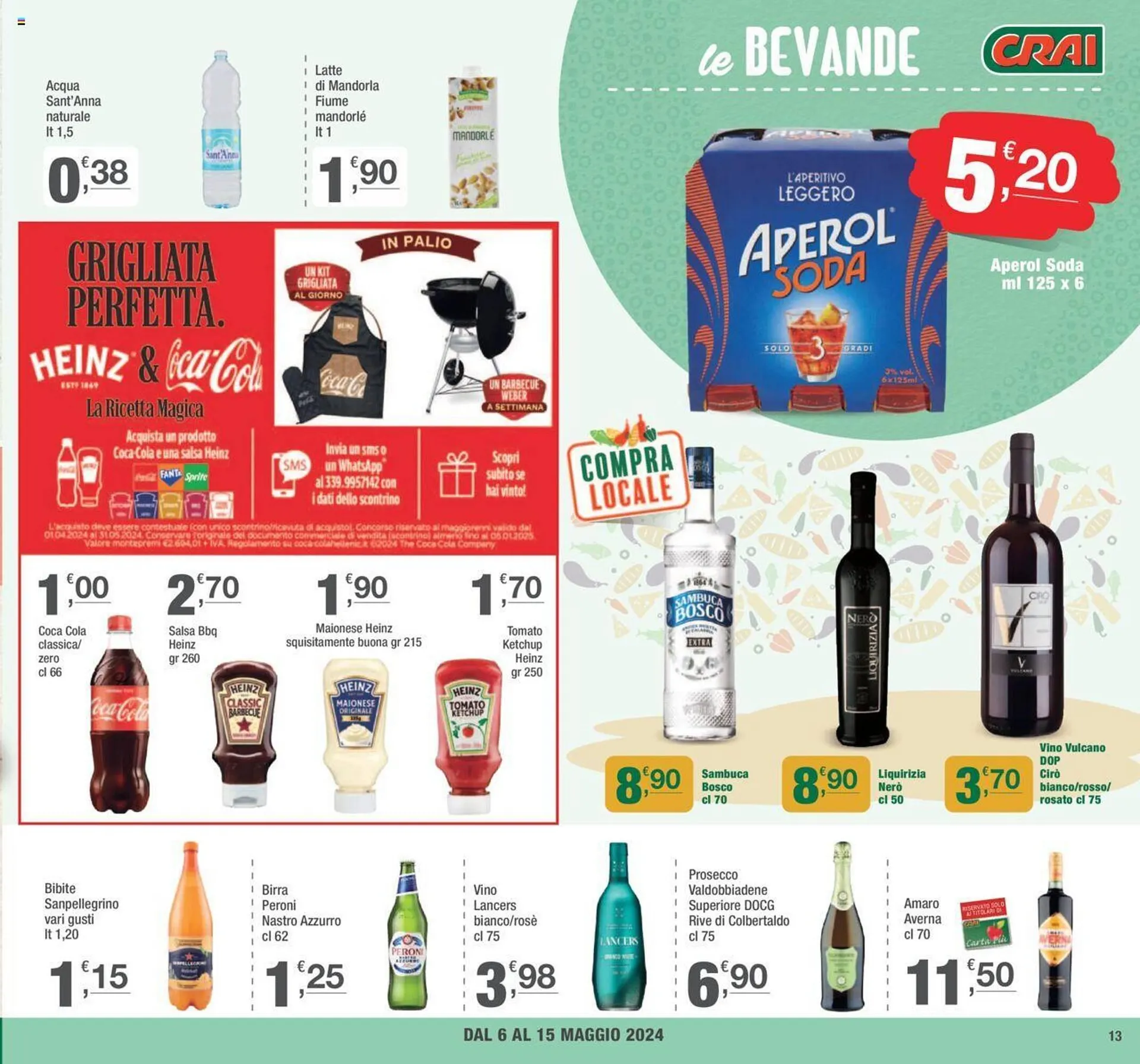 Volantino Crai da 6 maggio a 15 maggio di 2024 - Pagina del volantino 13