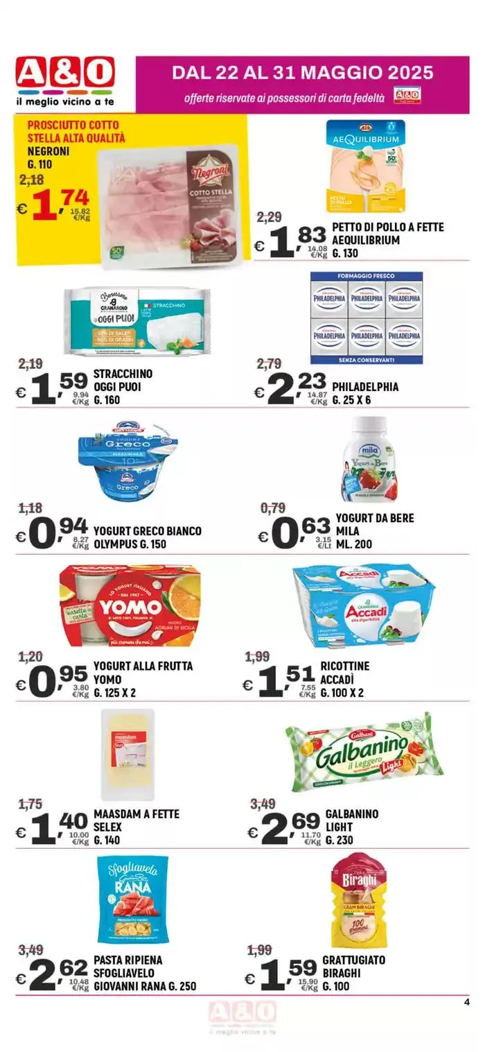 Super offerte! da 22 maggio a 31 maggio di 2025 - Pagina del volantino 4