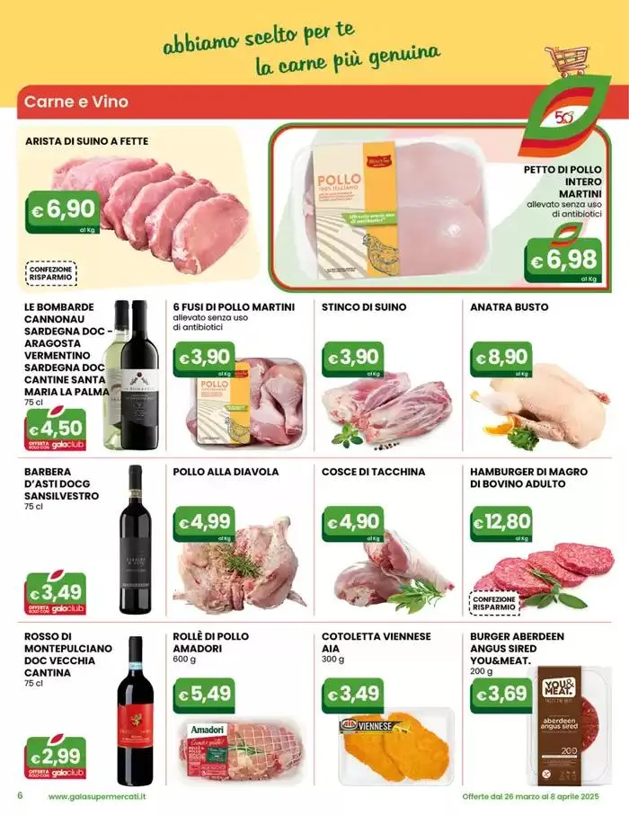 Gran risparmio da 26 marzo a 8 aprile di 2025 - Pagina del volantino 6
