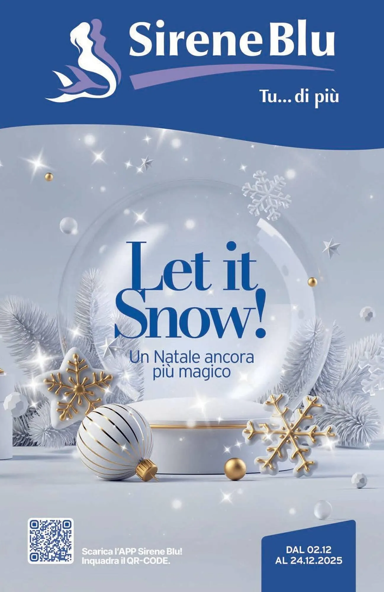 Volantino Sirene Blu da 2 dicembre a 24 dicembre di 2025 - Pagina del volantino 1