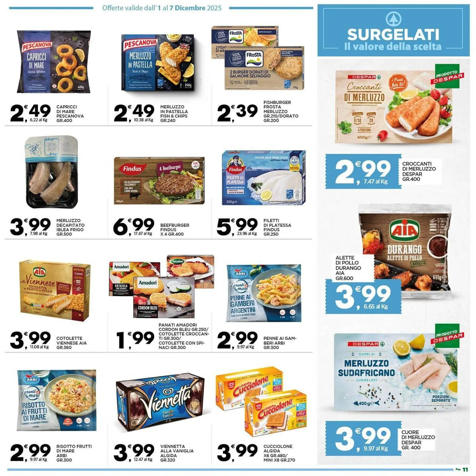 Volantino Despar da 1 dicembre a 7 dicembre di 2025 - Pagina del volantino 11