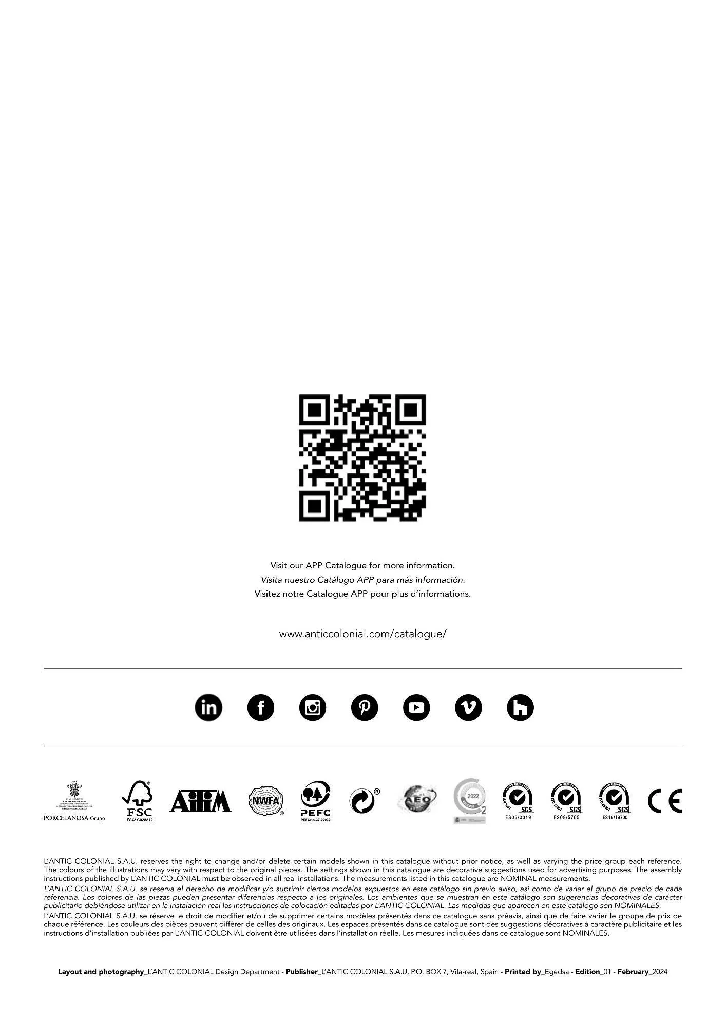 Volantino Porcelanosa da 9 aprile a 28 dicembre di 2024 - Pagina del volantino 576