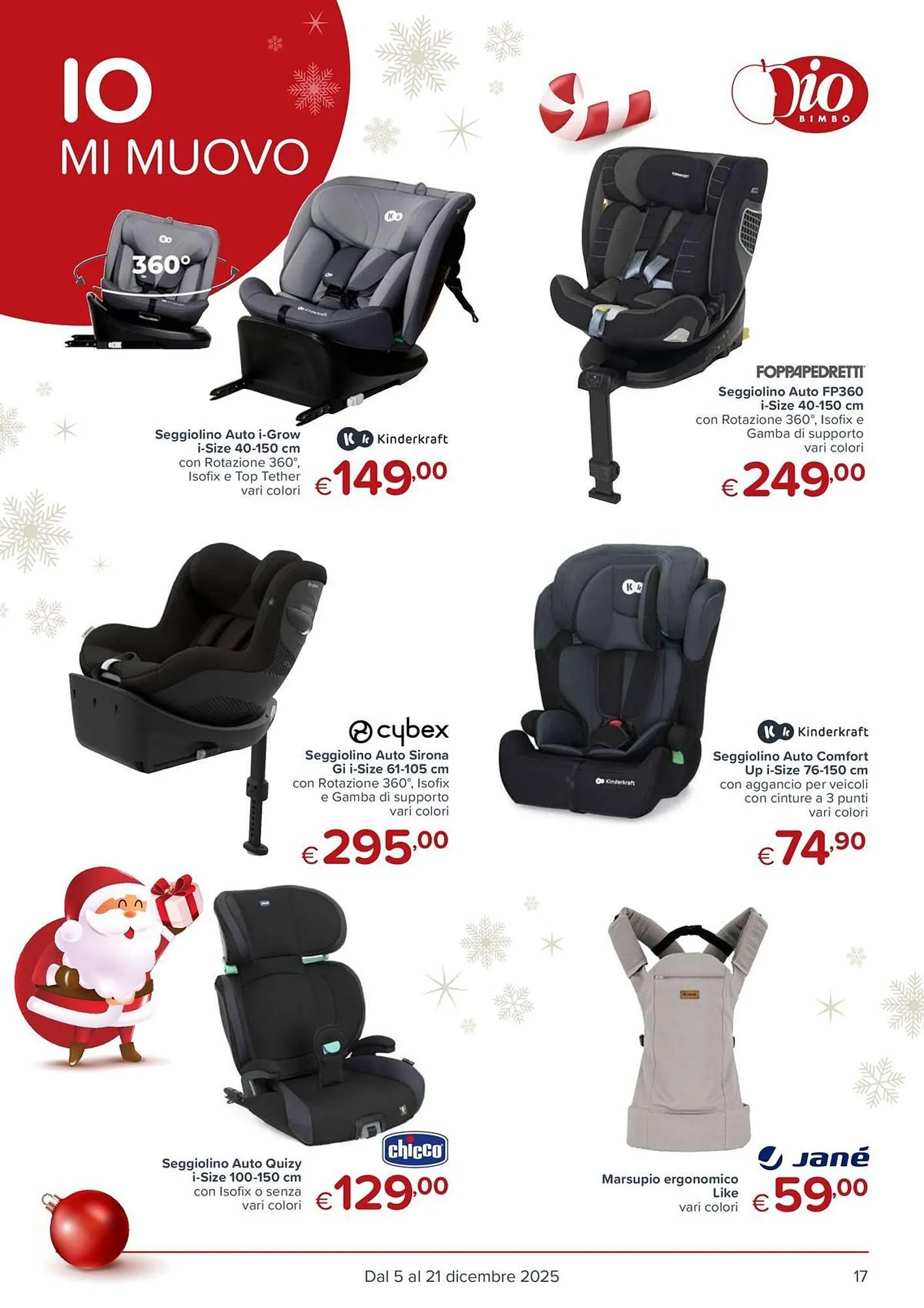 Volantino Io Bimbo da 5 dicembre a 21 dicembre di 2025 - Pagina del volantino 17