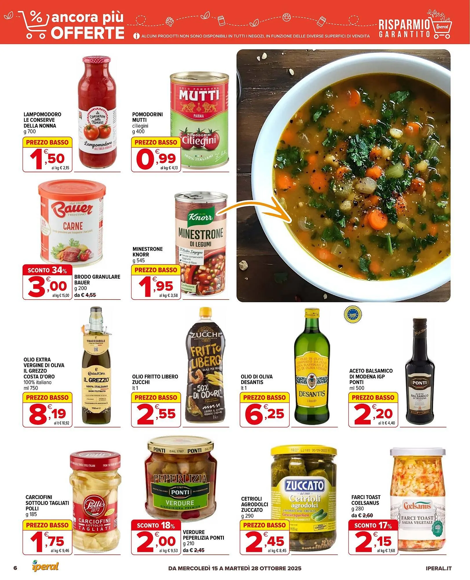 Volantino Iperal da 15 ottobre a 28 ottobre di 2025 - Pagina del volantino 6