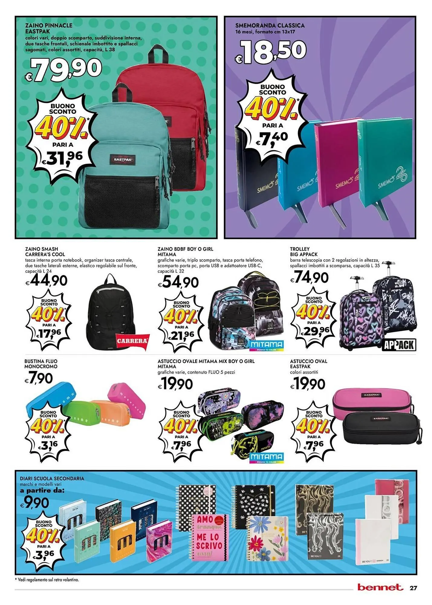 Volantino Bennet da 3 luglio a 16 luglio di 2025 - Pagina del volantino 27