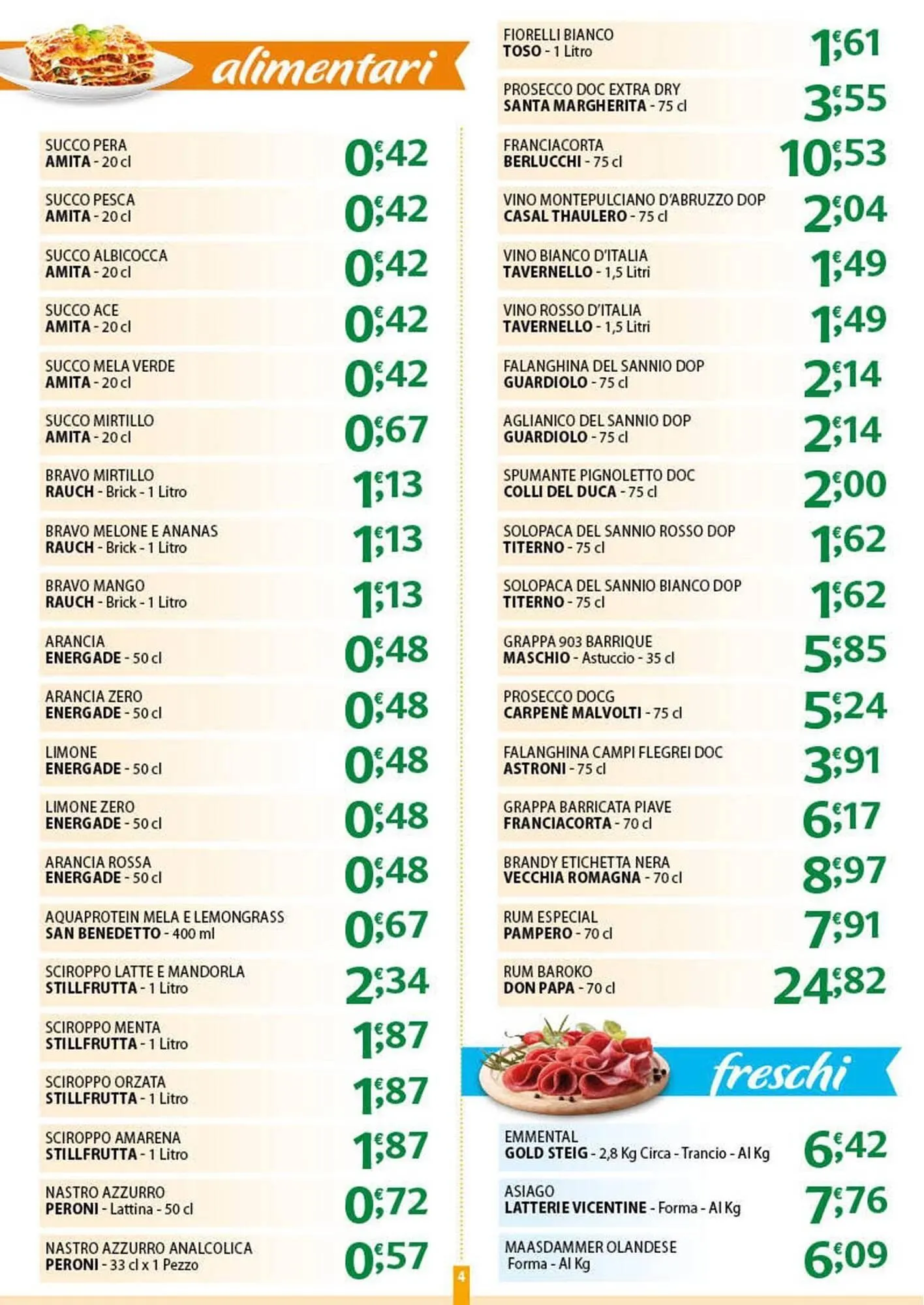 Volantino Gambardella Cash da 9 giugno a 14 giugno di 2025 - Pagina del volantino 4