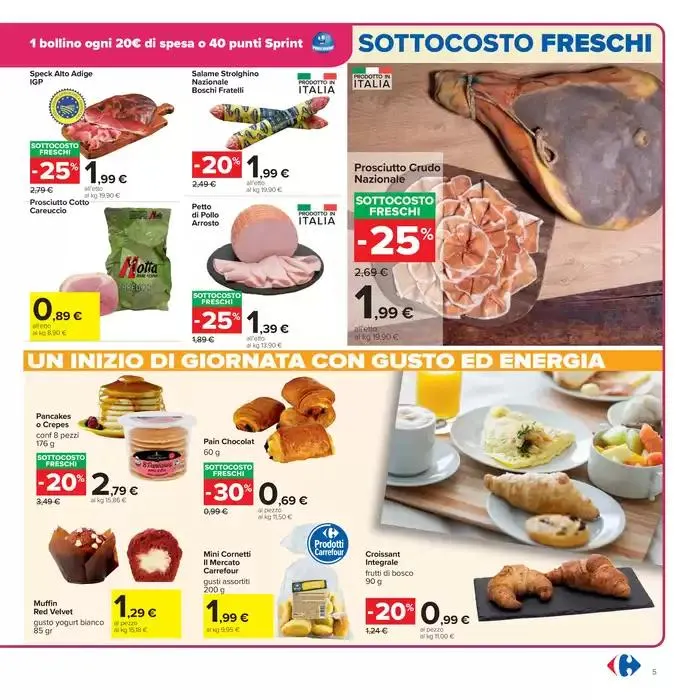Sottocosto freschi da 13 marzo a 24 marzo di 2025 - Pagina del volantino 5