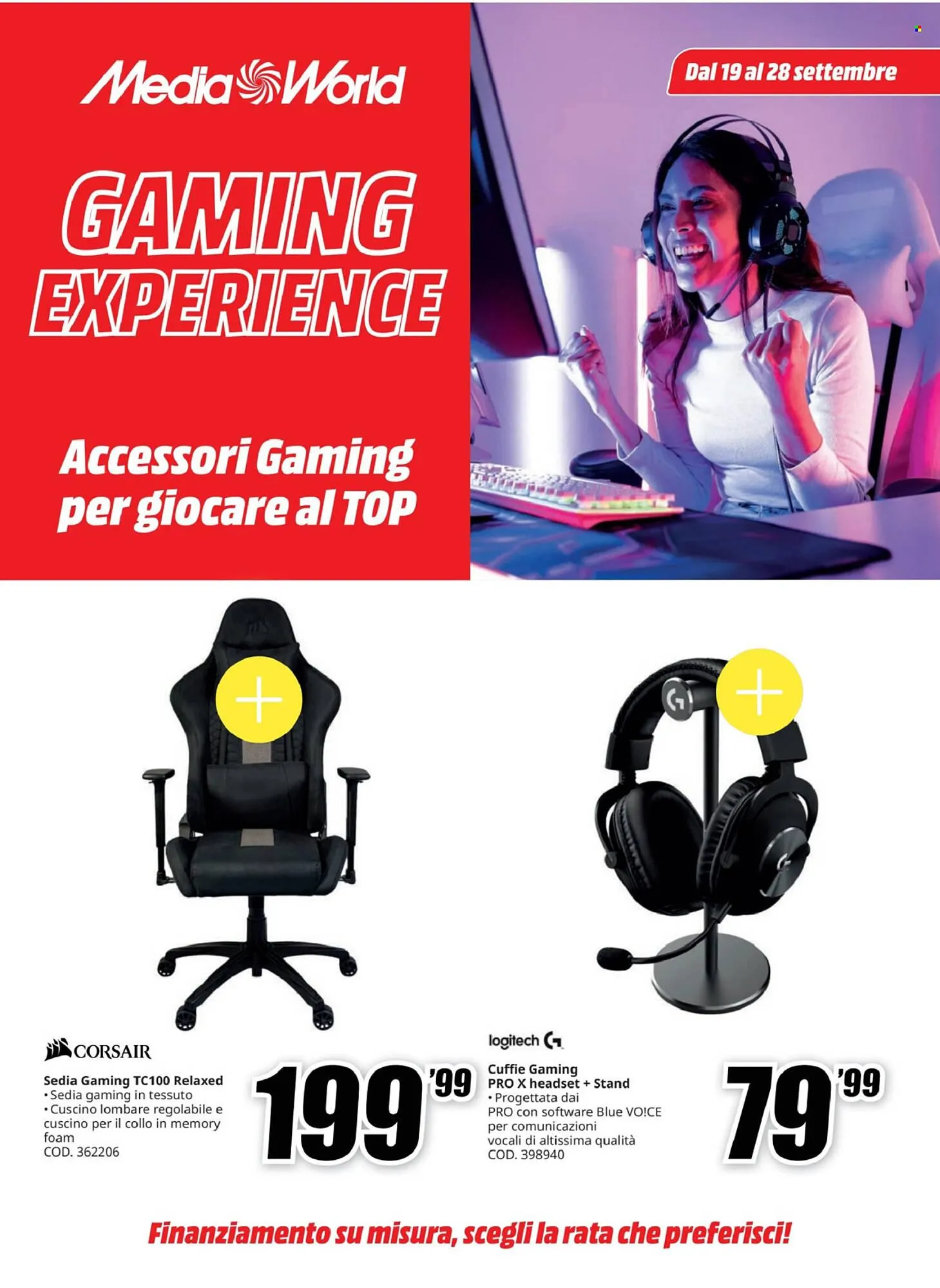 Volantino MediaWorld da 19 settembre a 28 settembre di 2025 - Pagina del volantino 1