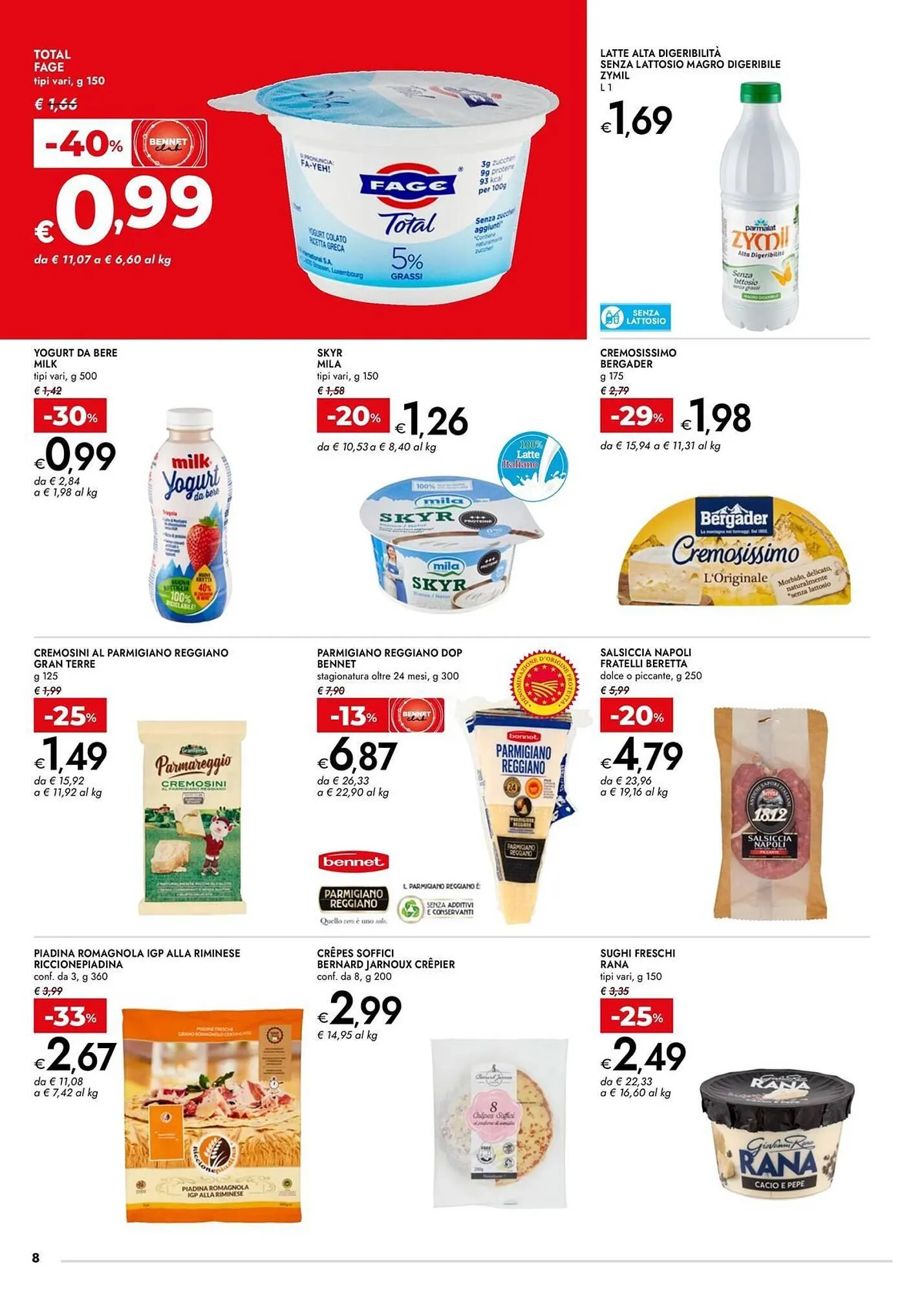 Volantino Bennet da 22 aprile a 7 maggio di 2025 - Pagina del volantino 8