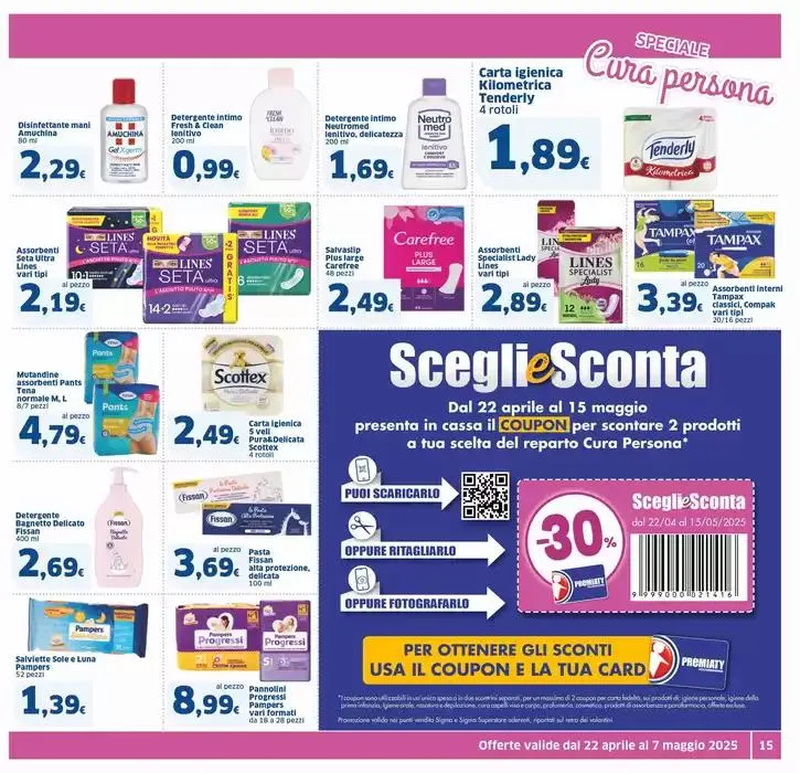 Sconti che volano alto, Sigma da 22 aprile a 7 maggio di 2025 - Pagina del volantino 15