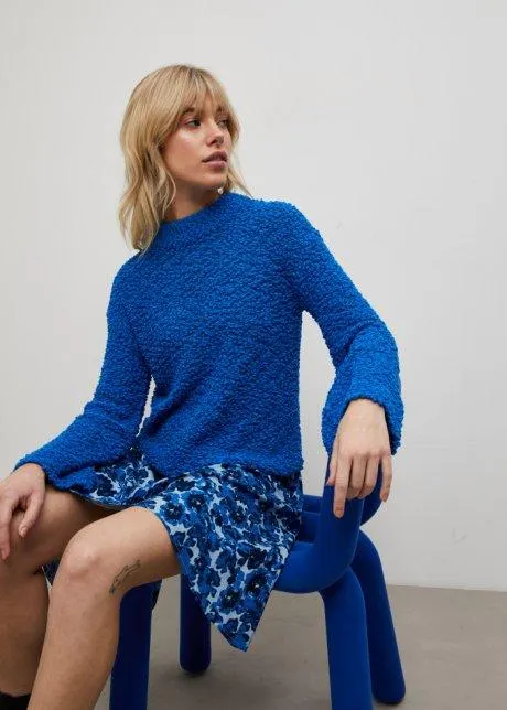 Maglione effetto bouclé