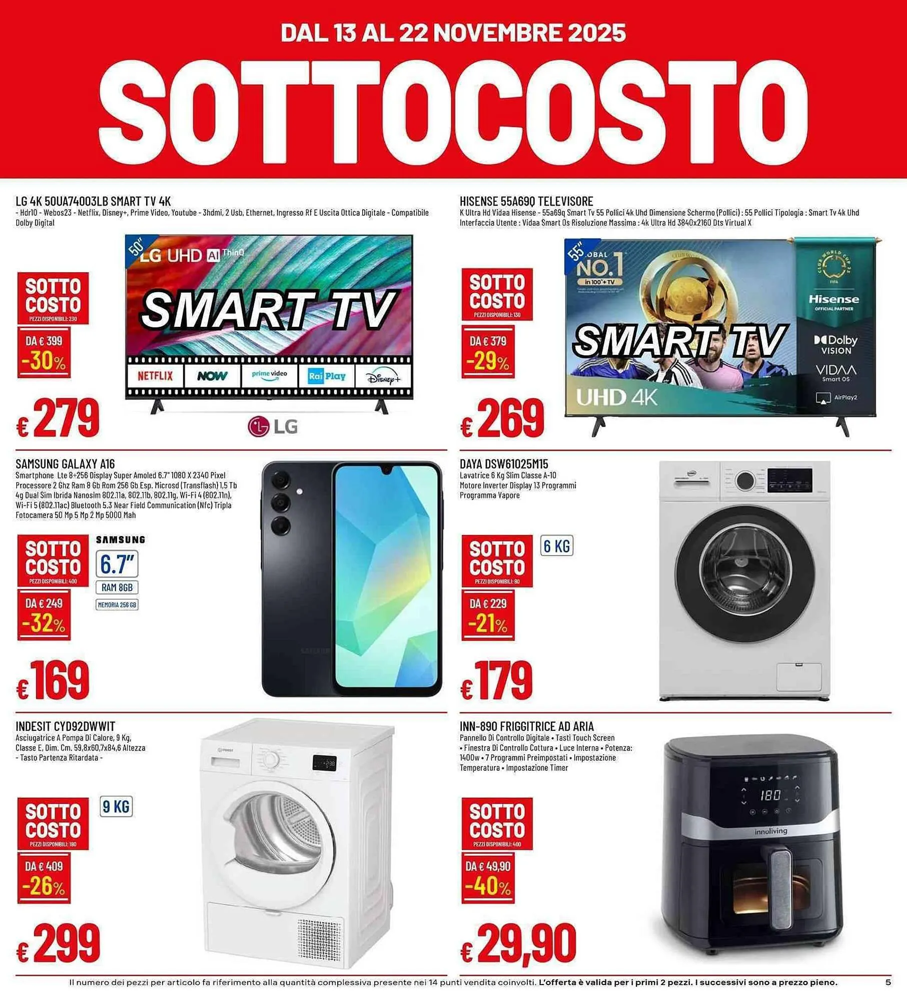 Volantino Galassia da 13 novembre a 22 novembre di 2025 - Pagina del volantino 5