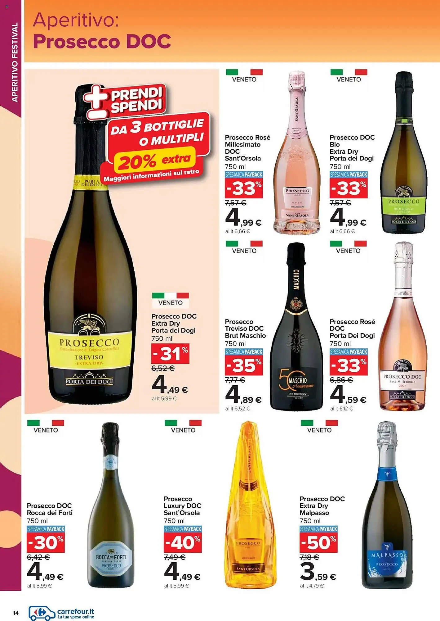 Volantino Carrefour Market da 18 maggio a 9 giugno di 2026 - Pagina del volantino 14