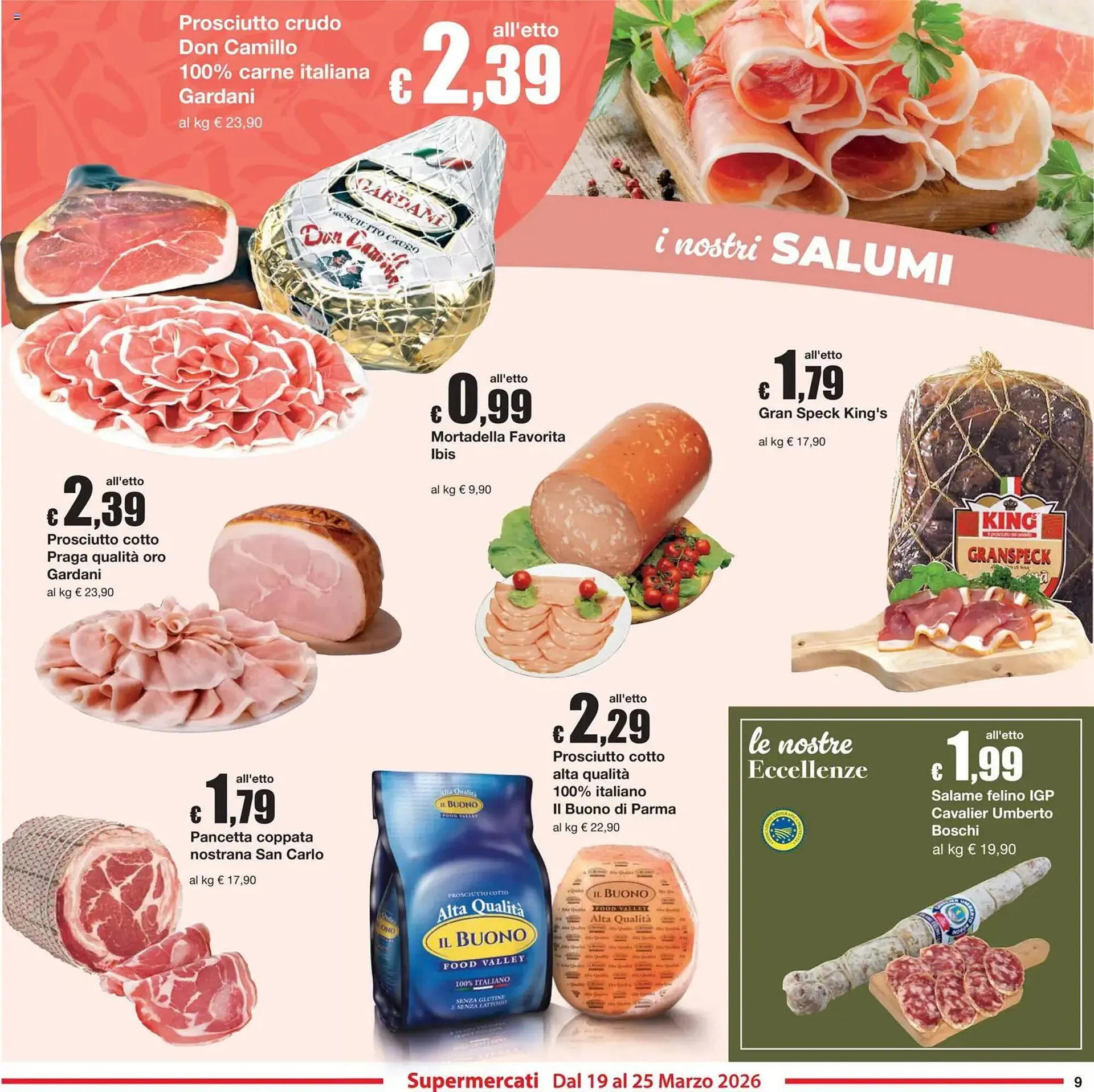Volantino Sì con te da 19 marzo a 25 marzo di 2026 - Pagina del volantino 9