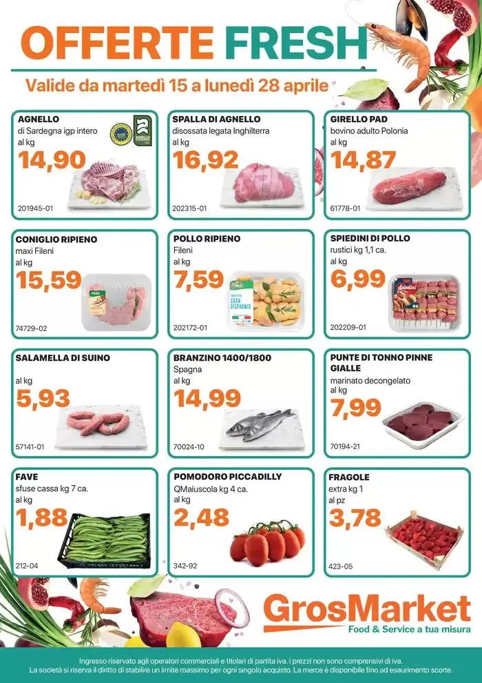 Offerta Fresh 15 da 15 aprile a 28 aprile di 2025 - Pagina del volantino 1
