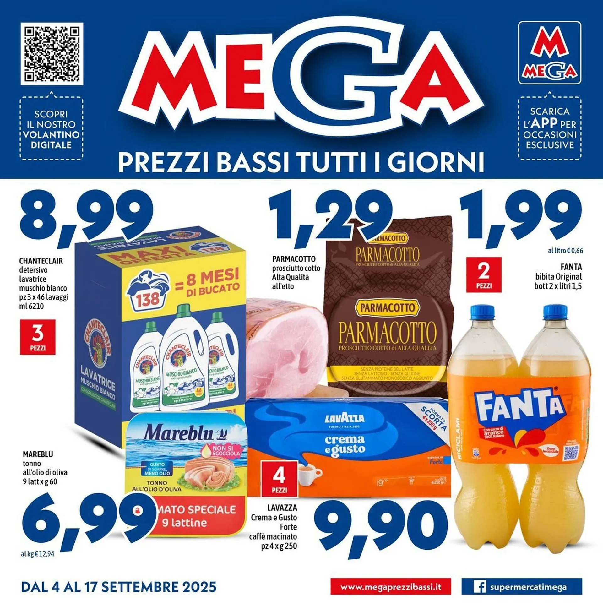 Volantino MEGA da 4 settembre a 17 settembre di 2025 - Pagina del volantino 1