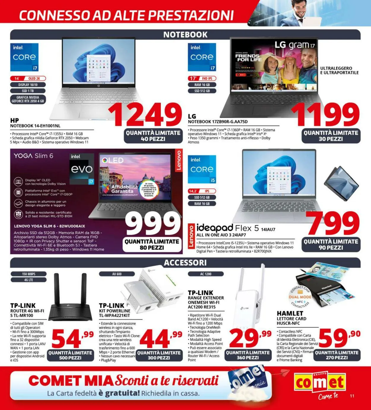 Comet Volantino attuale da 1 dicembre a 7 dicembre di 2023 - Pagina del volantino 11