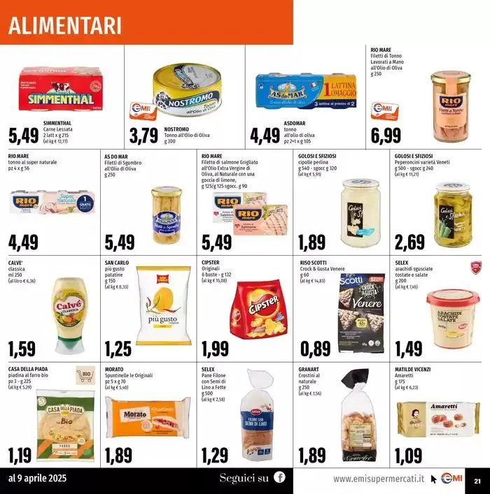 SOTTOCOSTO da 27 marzo a 9 aprile di 2025 - Pagina del volantino 21