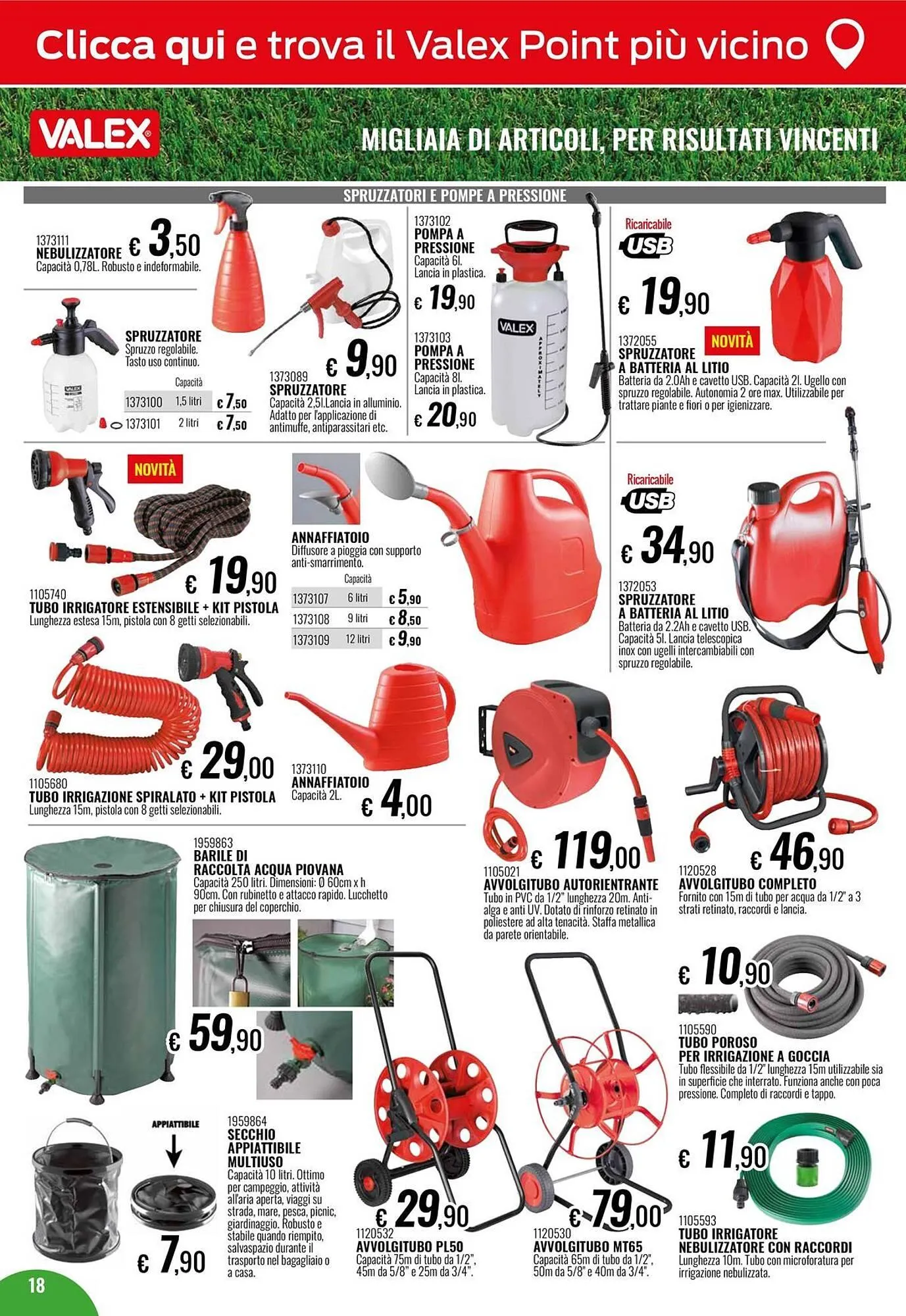 Volantino Valex da 26 marzo a 22 settembre di 2026 - Pagina del volantino 18