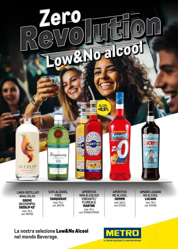 Zero Revolution- Low & No Alcool 2025 da 26 febbraio a 31 dicembre di 2025 - Pagina del volantino 1