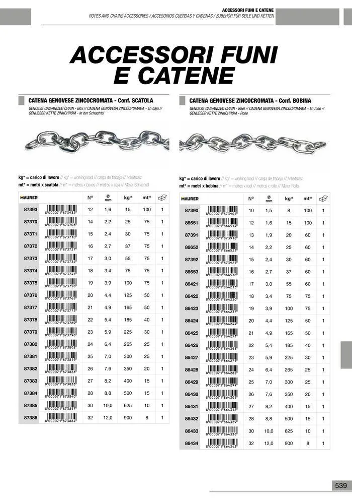 Catalogo Generale da 10 gennaio a 13 maggio di 2025 - Pagina del volantino 540