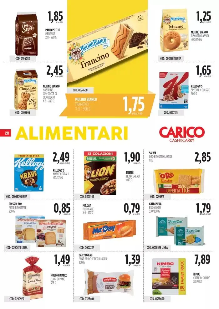 Offerte Carico Cash & Carry da 3 aprile a 21 aprile di 2025 - Pagina del volantino 28