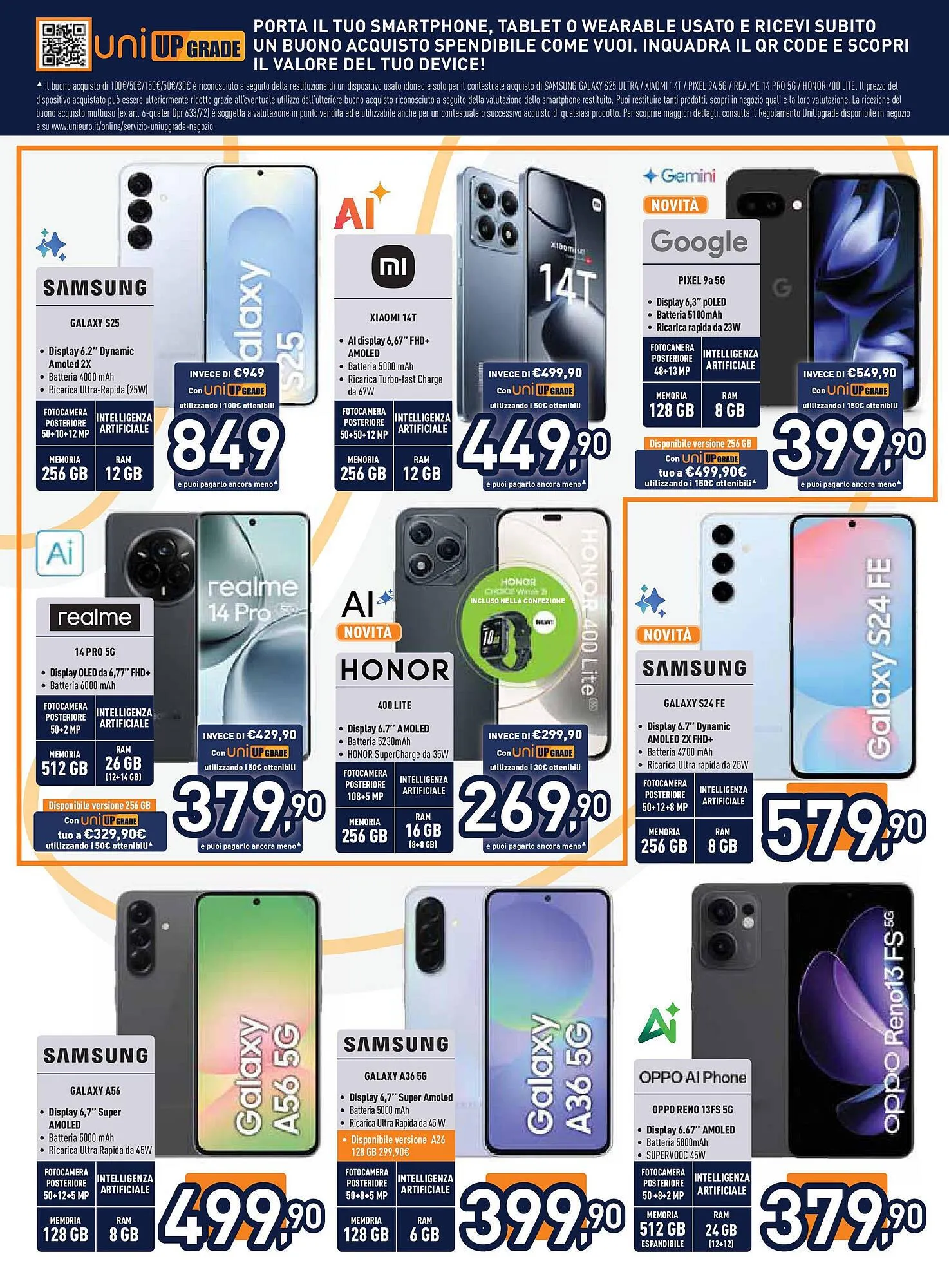 Volantino Unieuro da 17 aprile a 1 maggio di 2025 - Pagina del volantino 6