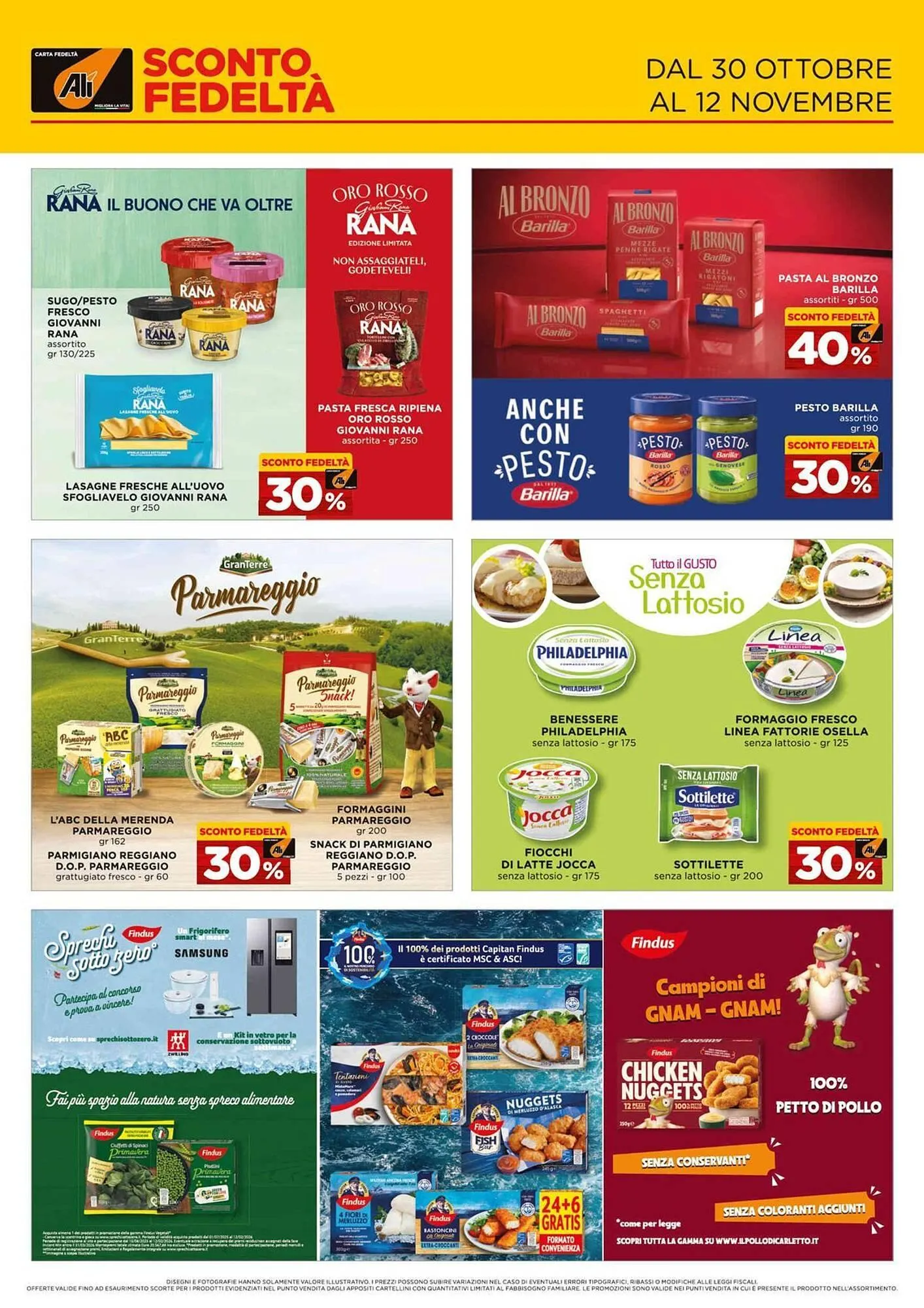 Volantino Alì Supermercati da 30 ottobre a 12 novembre di 2025 - Pagina del volantino 1