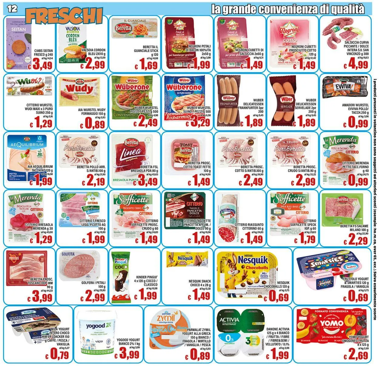 Top Supermercati Volantino attuale da 28 agosto a 11 settembre di 2025 - Pagina del volantino 12
