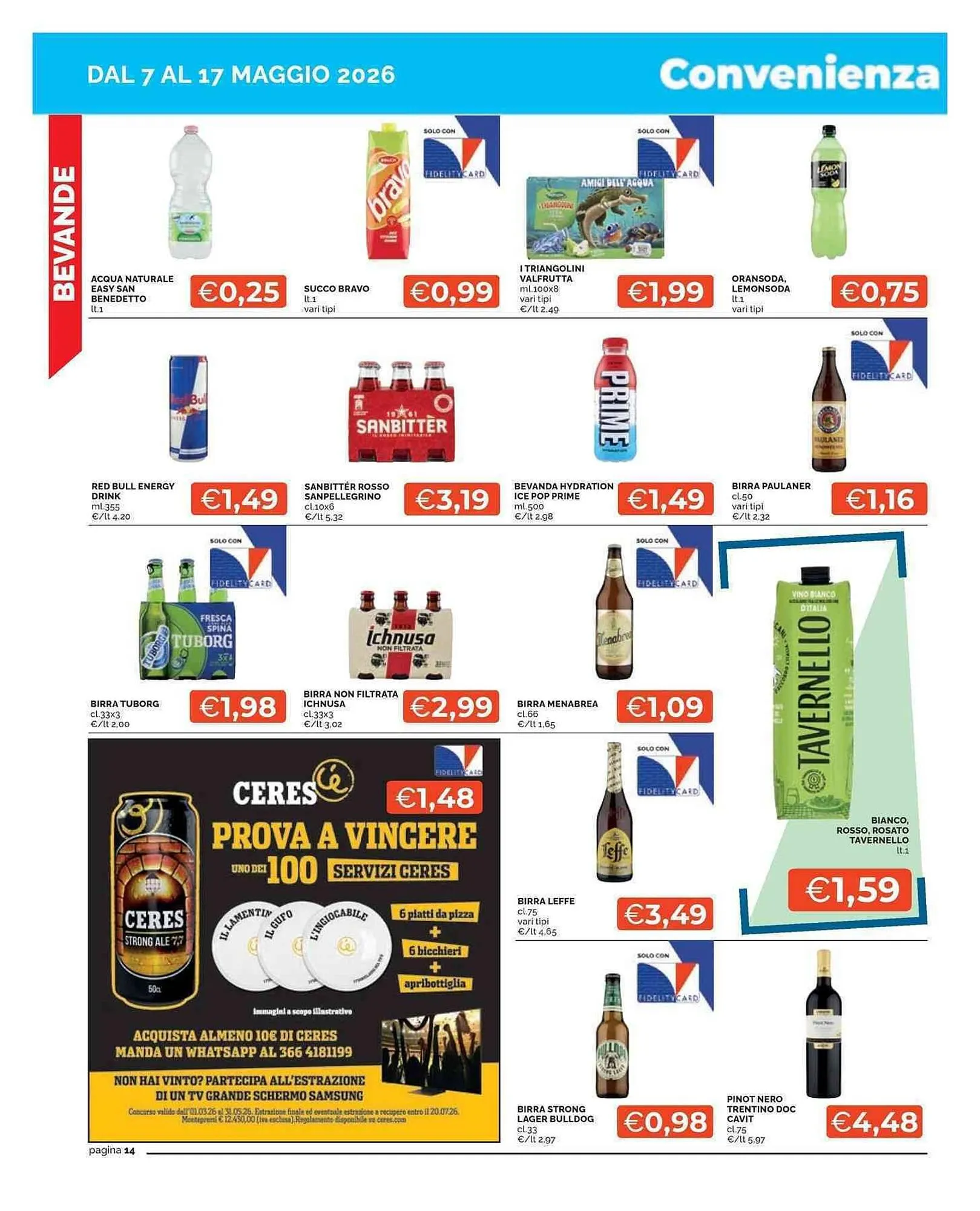 Volantino Mercatò da 7 maggio a 16 maggio di 2026 - Pagina del volantino 14