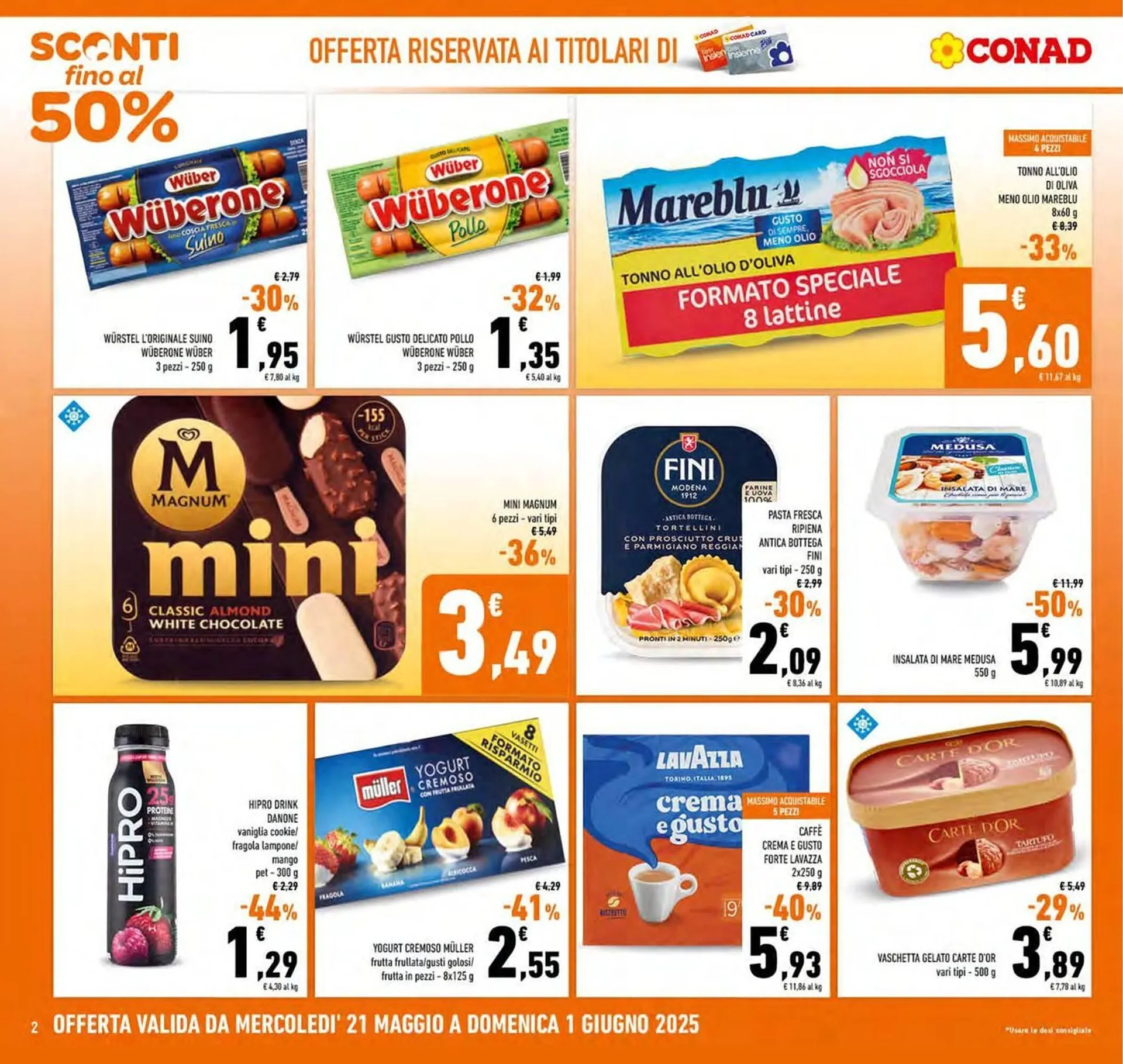 Volantino Conad da 21 maggio a 1 giugno di 2025 - Pagina del volantino 2