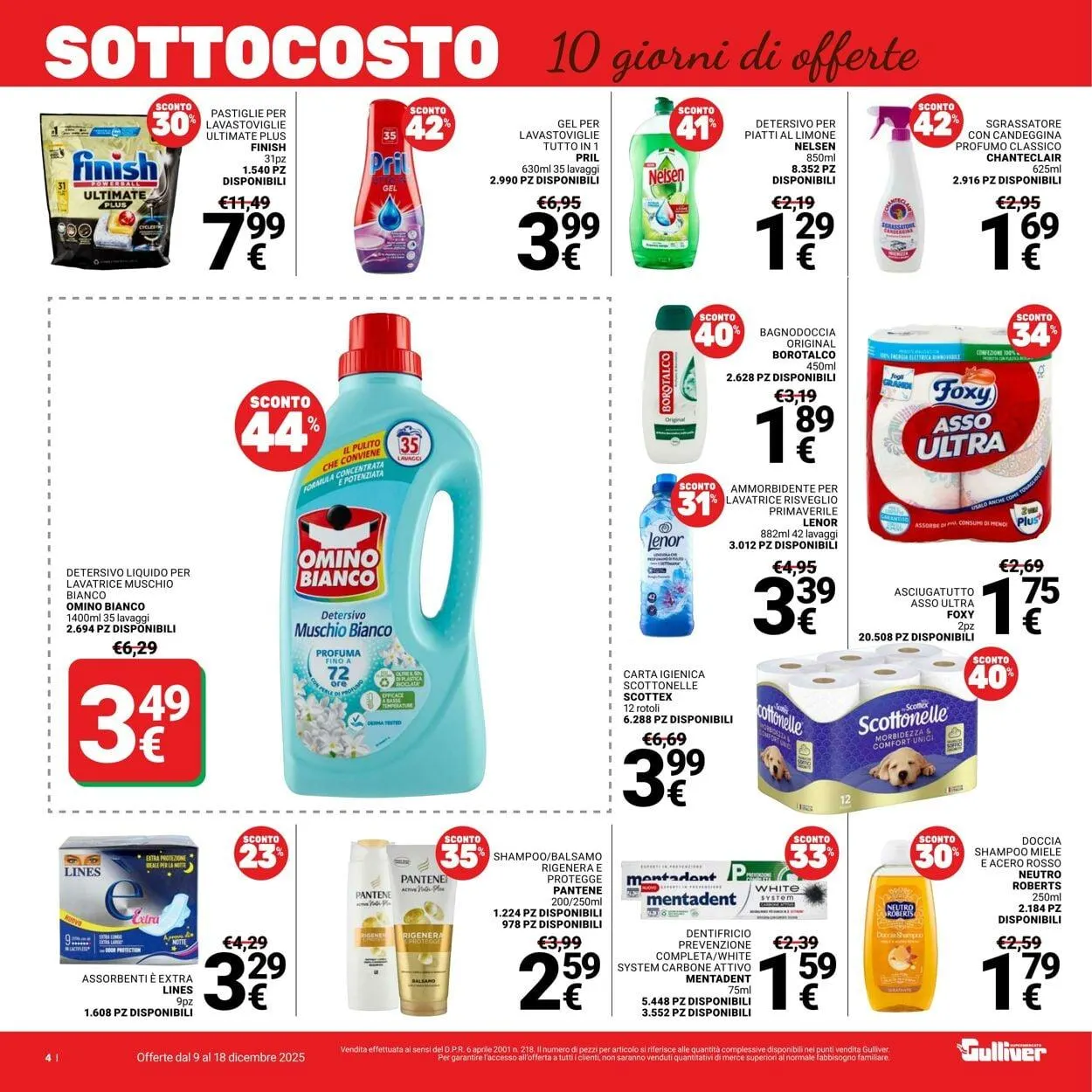 Gulliver Volantino attuale da 9 dicembre a 18 dicembre di 2025 - Pagina del volantino 4