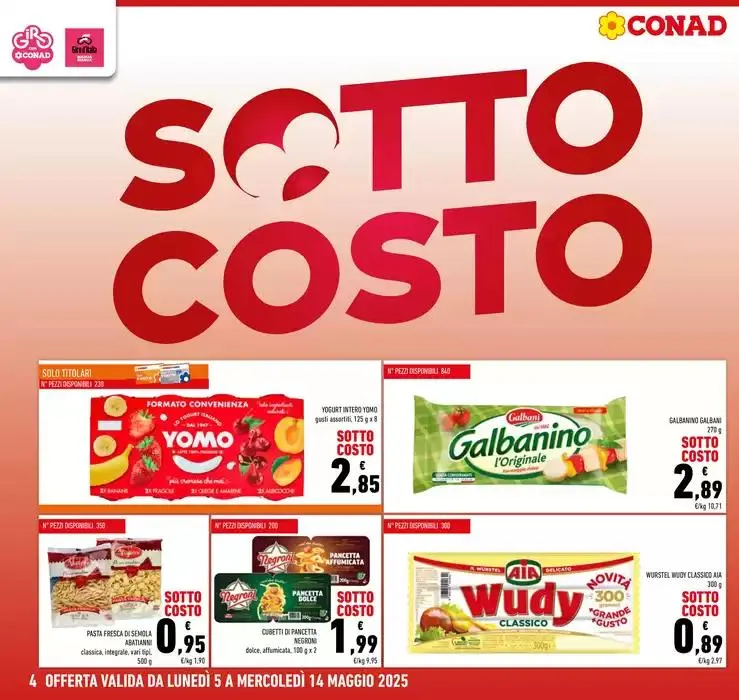 Conad apre a Lizzano! da 5 maggio a 14 maggio di 2025 - Pagina del volantino 4