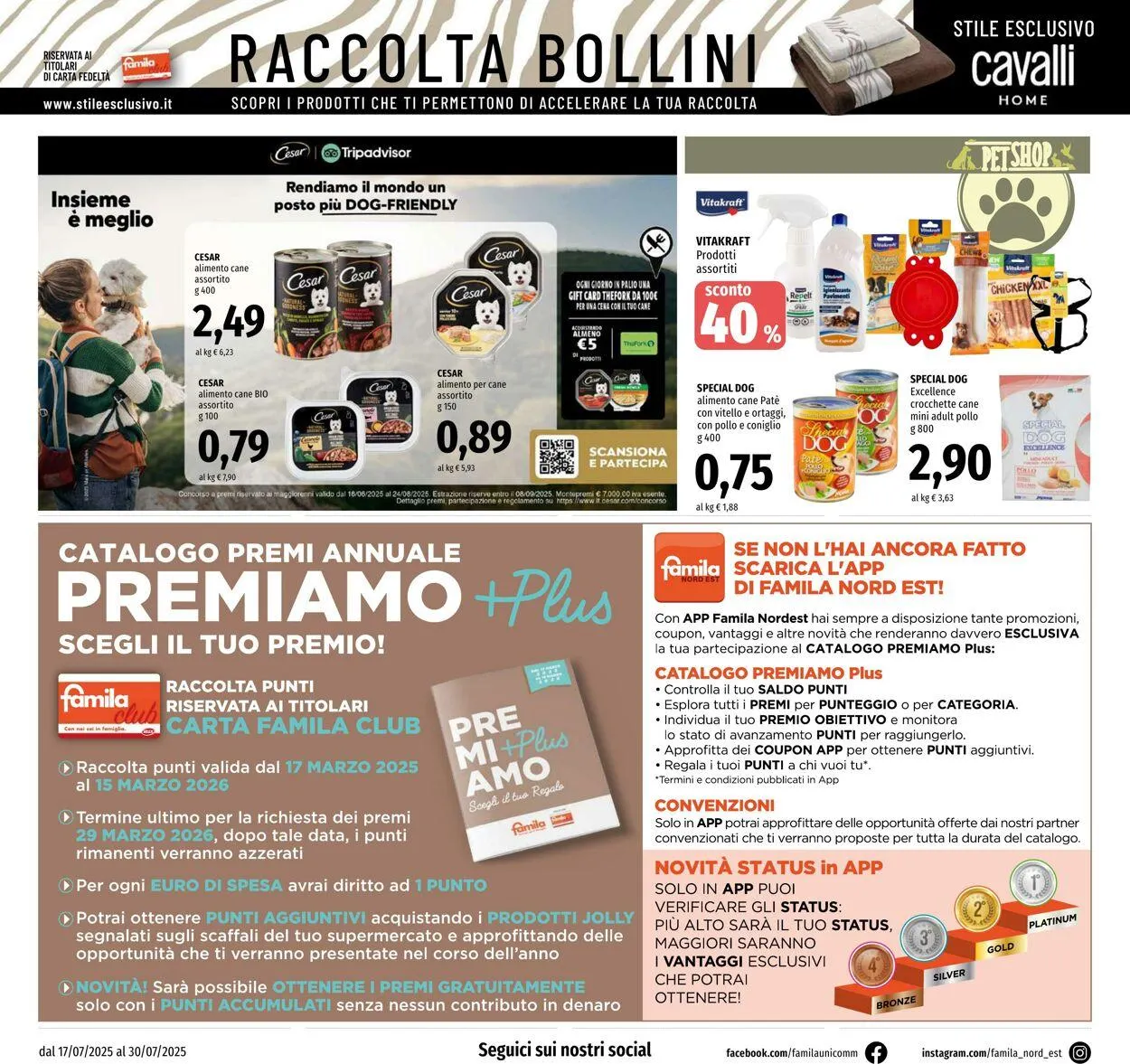 Famila Volantino attuale da 17 luglio a 30 luglio di 2025 - Pagina del volantino 20