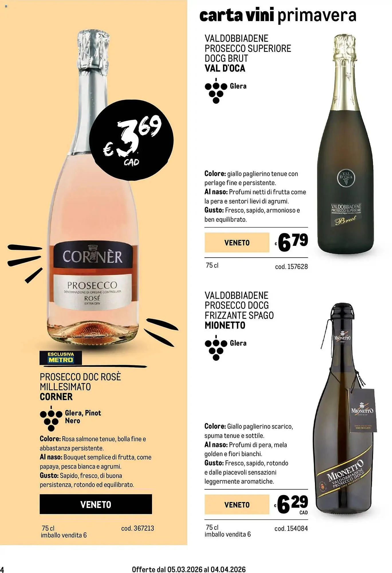 Volantino Metro da 5 marzo a 4 aprile di 2026 - Pagina del volantino 4