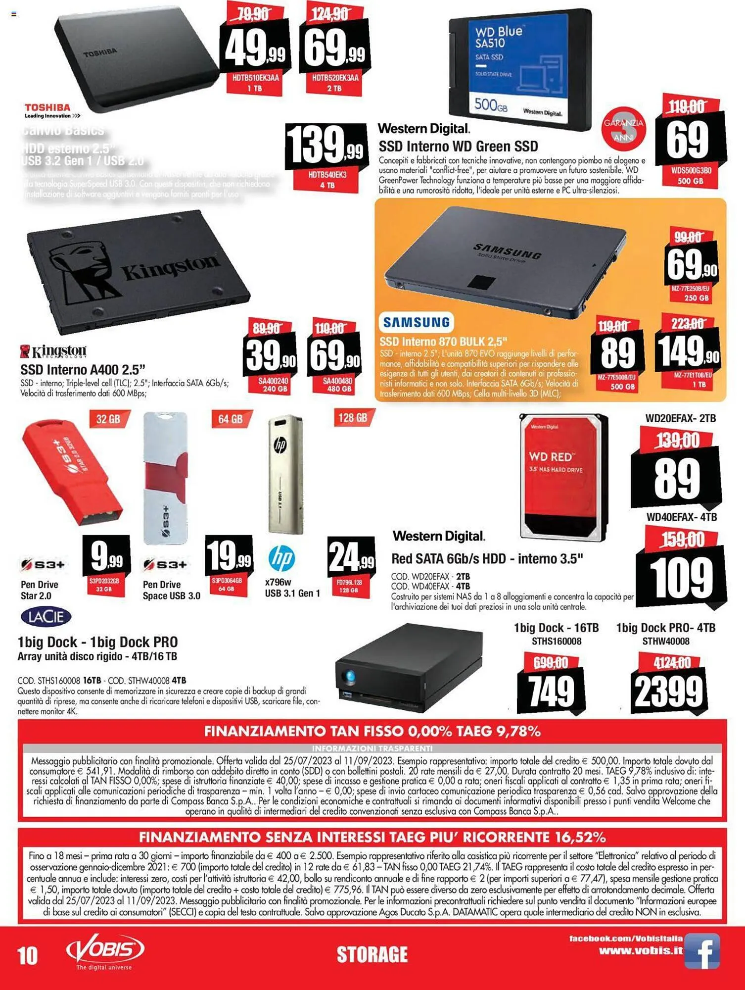 Volantino Vobis da 25 luglio a 11 settembre di 2023 - Pagina del volantino 10