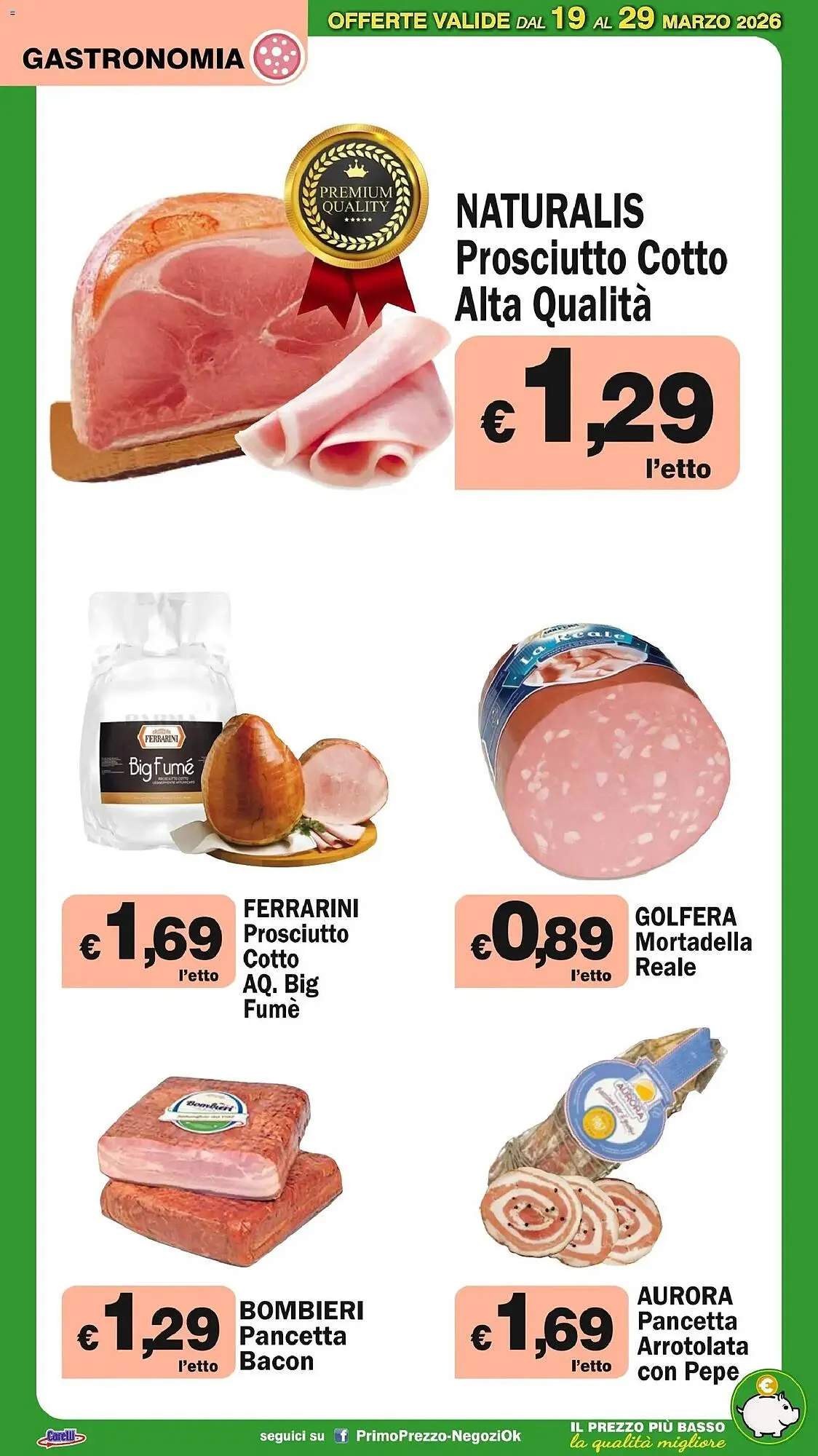 Volantino Primo Prezzo da 19 marzo a 29 marzo di 2026 - Pagina del volantino 41