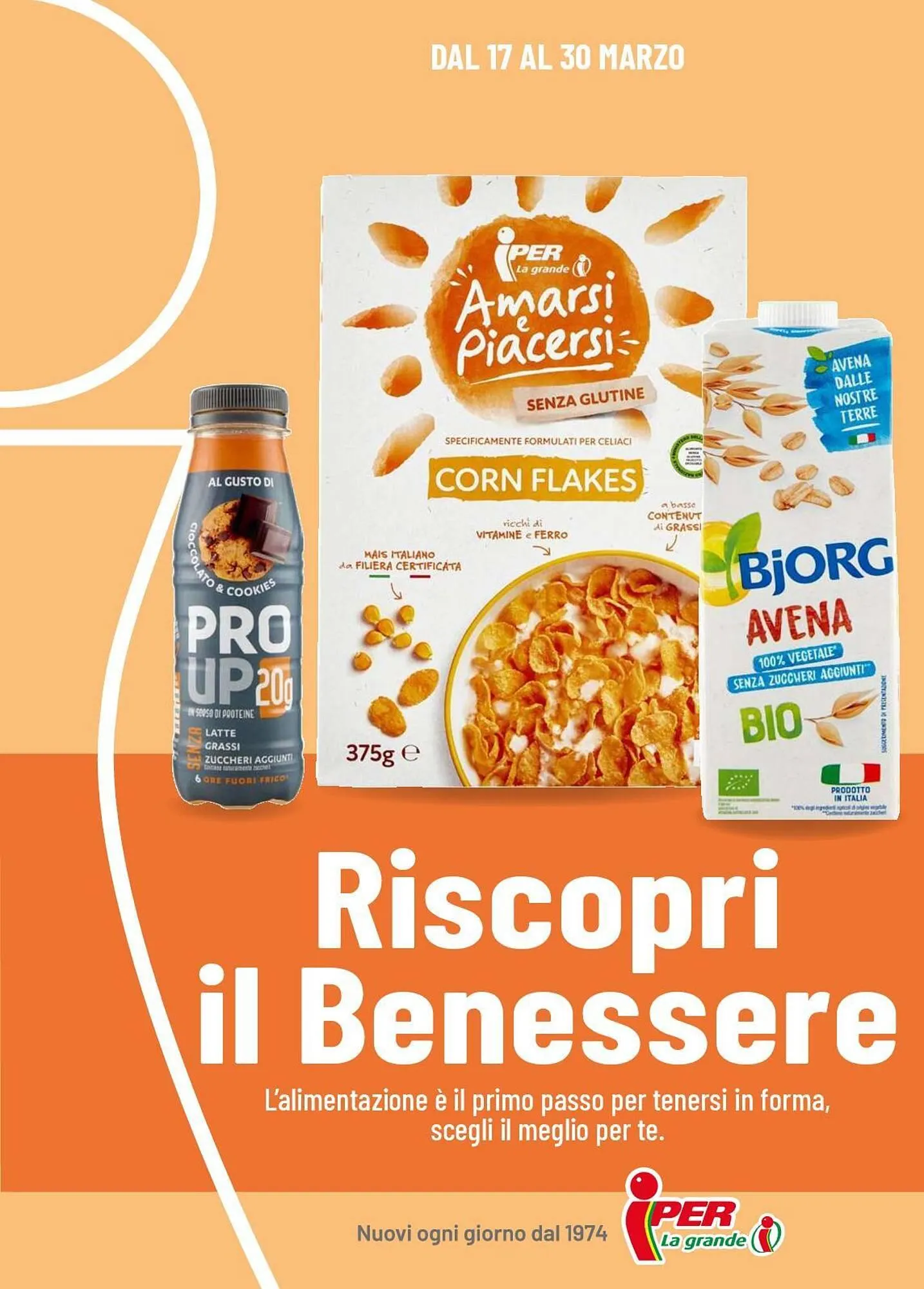 Volantino Iper La Grande da 17 marzo a 30 marzo di 2025 - Pagina del volantino 1