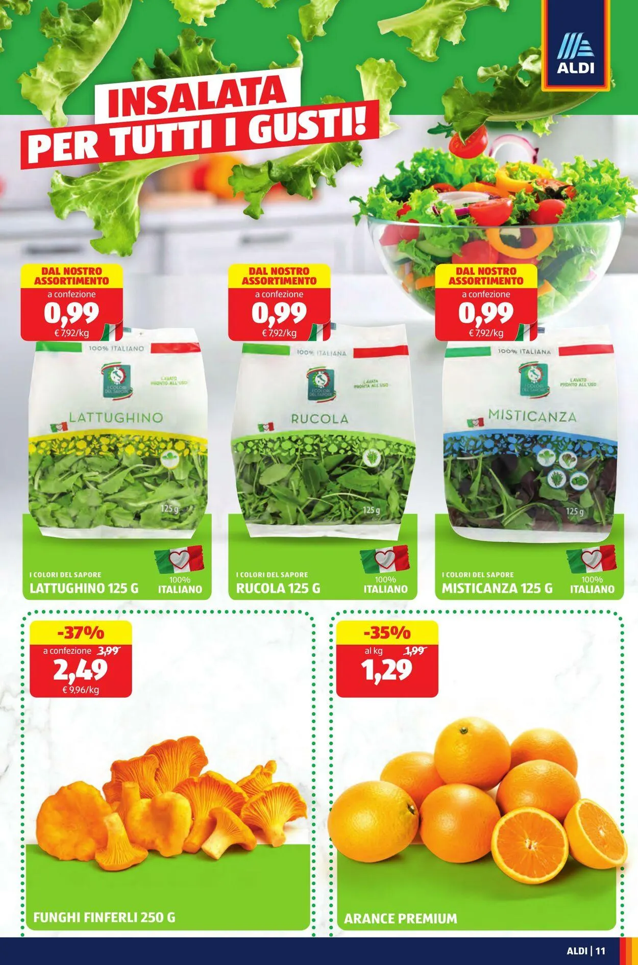 Aldi Volantino attuale da 1 settembre a 7 settembre di 2025 - Pagina del volantino 11