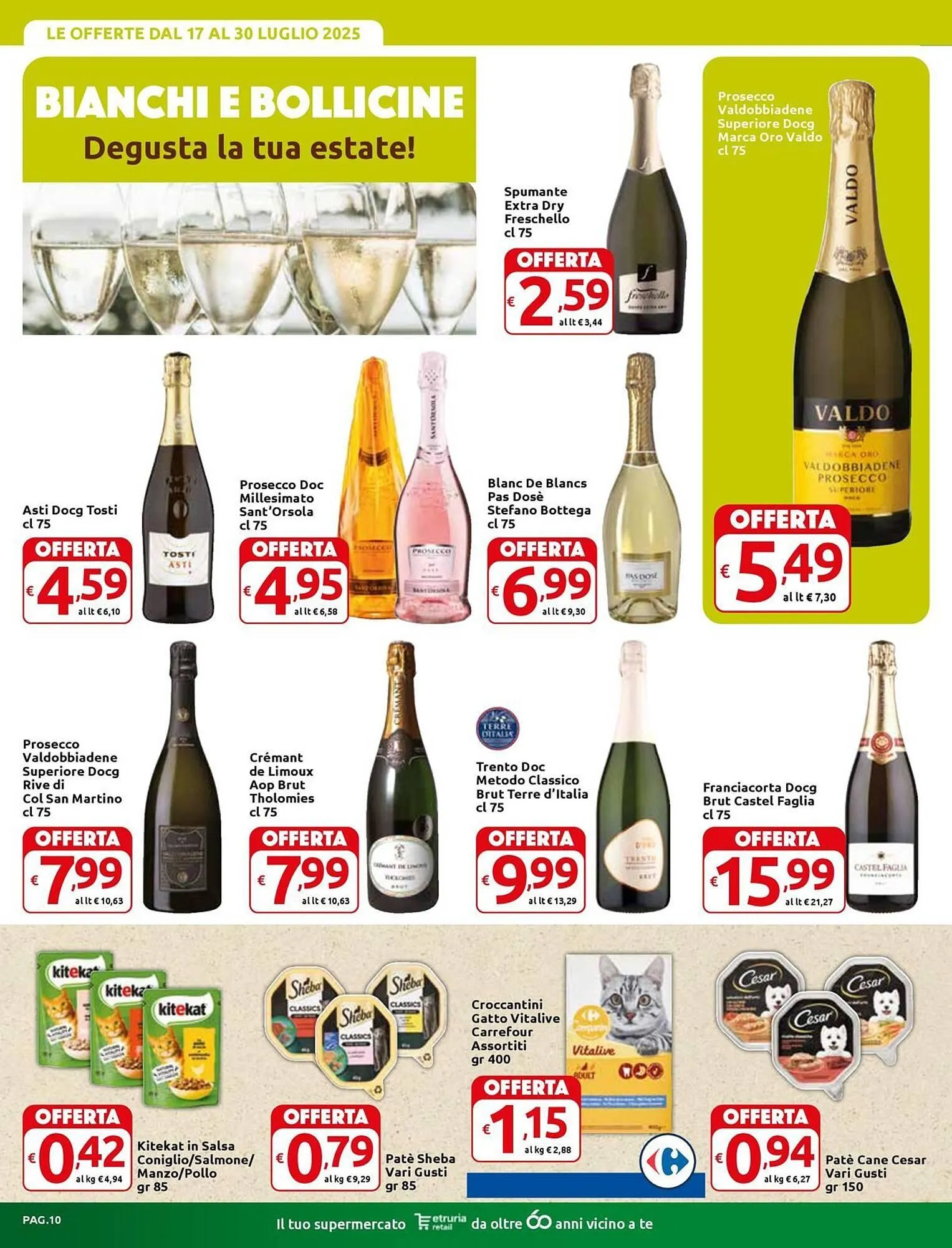 Volantino Carrefour Express da 17 luglio a 30 luglio di 2025 - Pagina del volantino 10