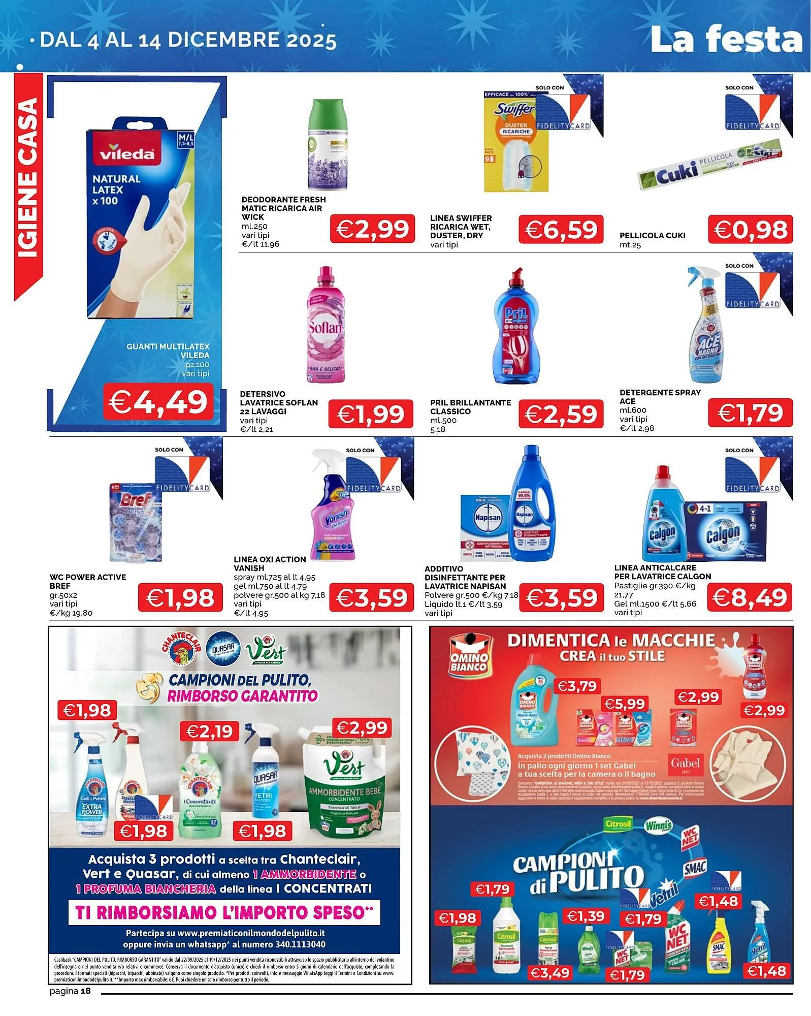 Volantino Mercatò da 4 dicembre a 14 dicembre di 2025 - Pagina del volantino 18