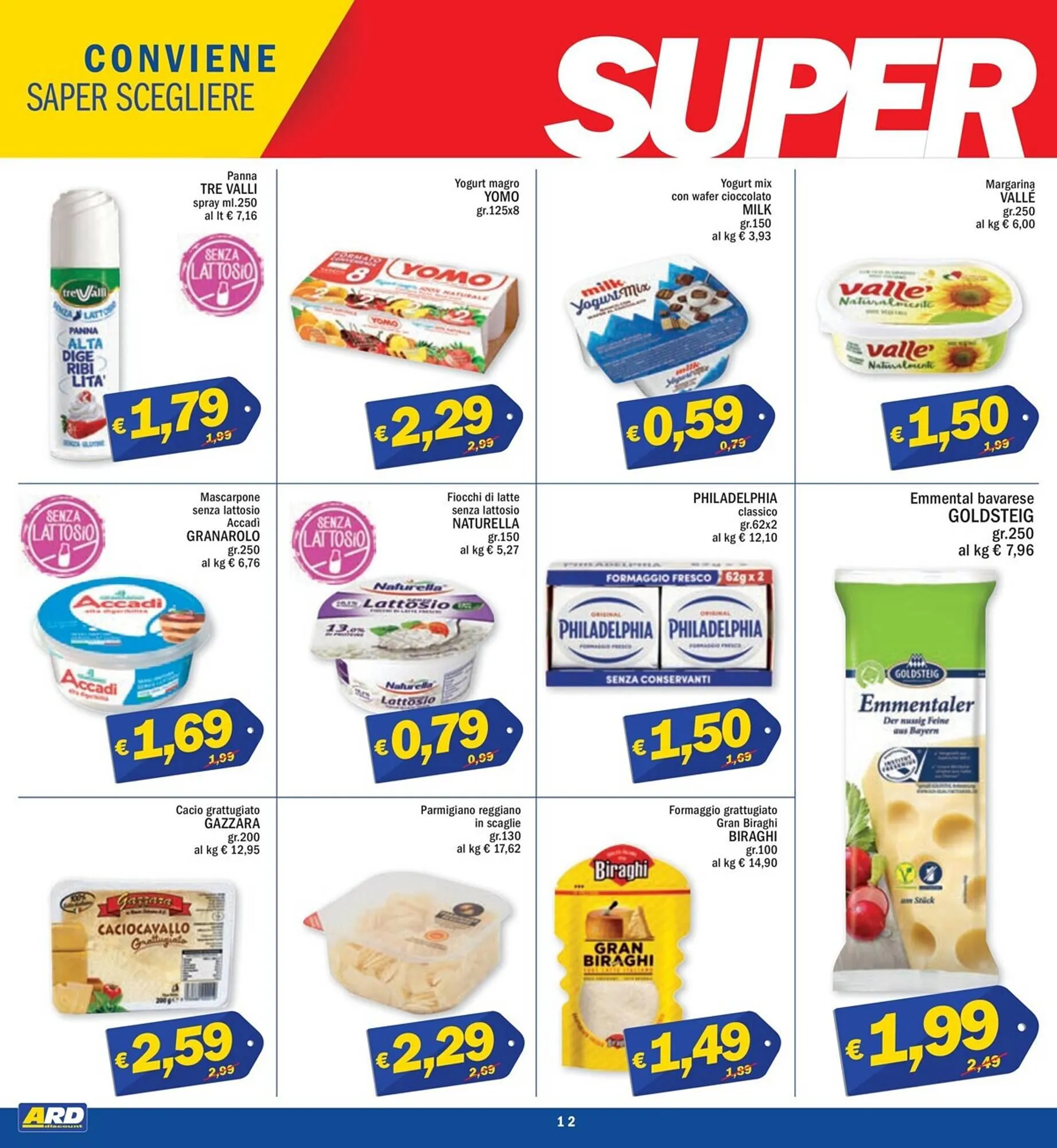 Volantino Ard Discount da 12 ottobre a 22 ottobre di 2023 - Pagina del volantino 12